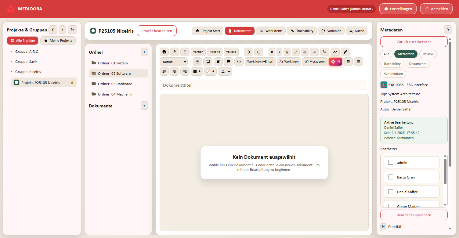 Dokumentation ohne Medienbrüche